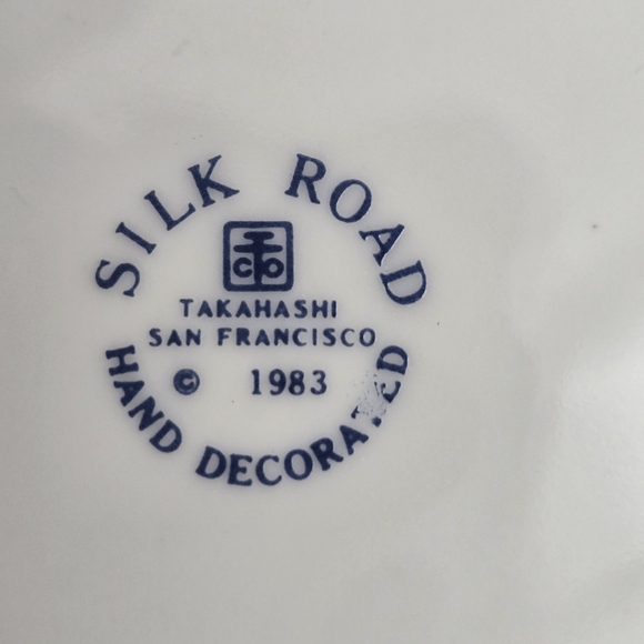 Set of 3 Silk Road Takahashi San Francisco Side plates - Picture 5 of 6